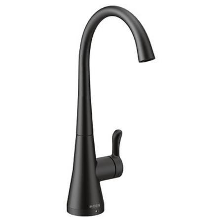 MOEN One-Handle Beverage Faucet Matte Black S5520BL
